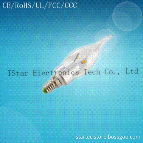 3X1w LED Candle Light